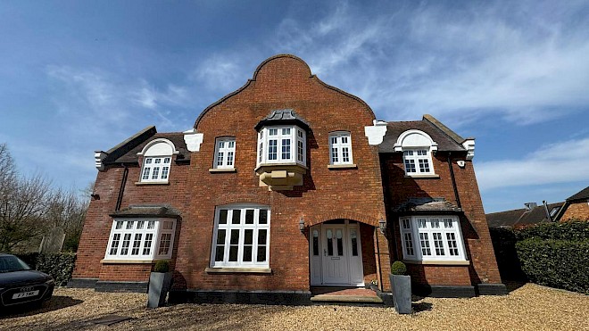Parapet and Window Surround Restoration on a Historic Building