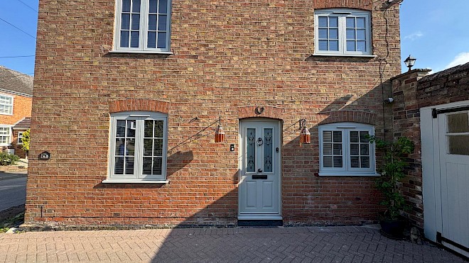 Flush Casement Window Installation in a Period Cottage Leighton Buzzard Bedfordshire
